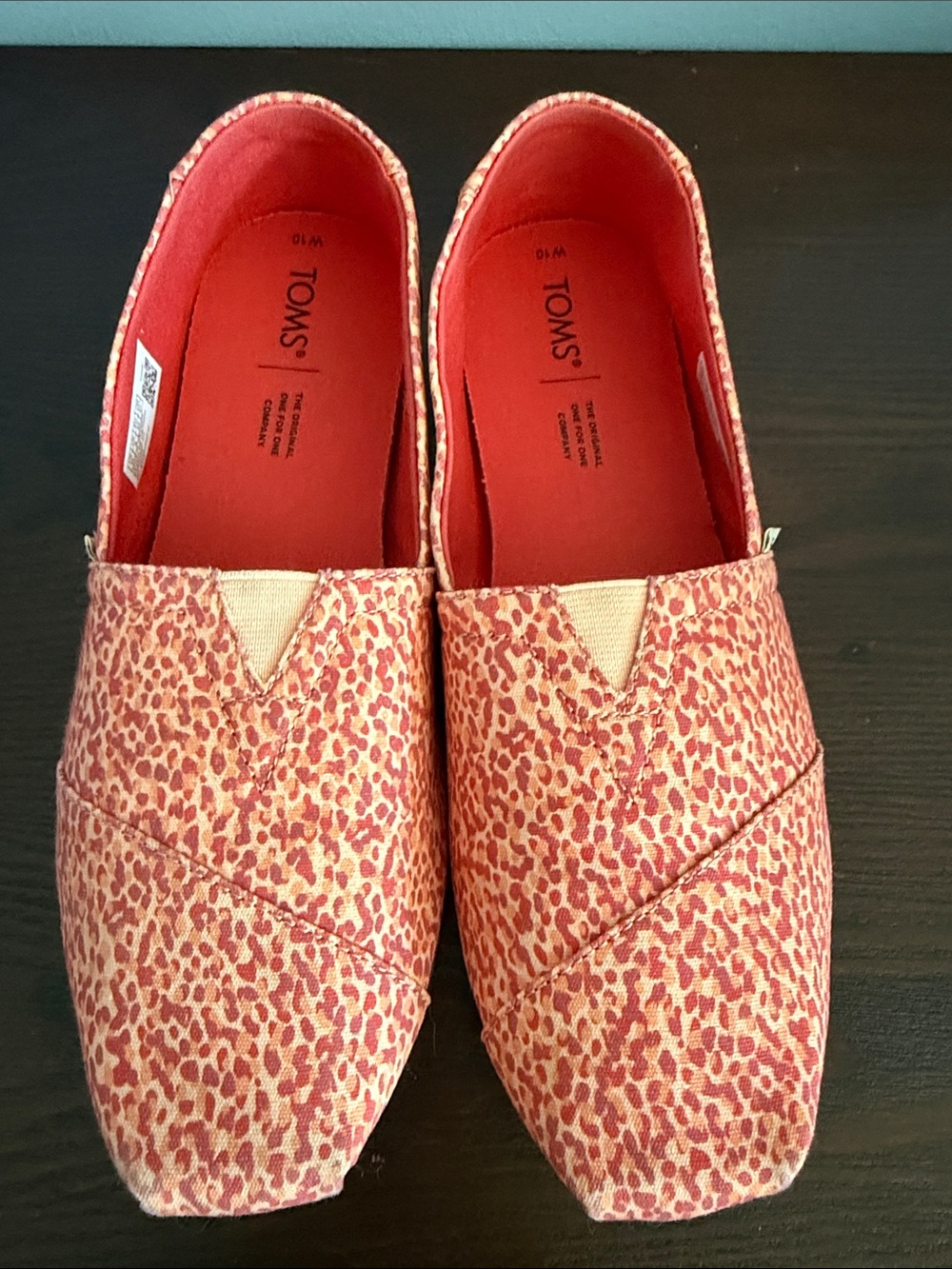 TOMS Apricot Tortoise Shell Alpargata